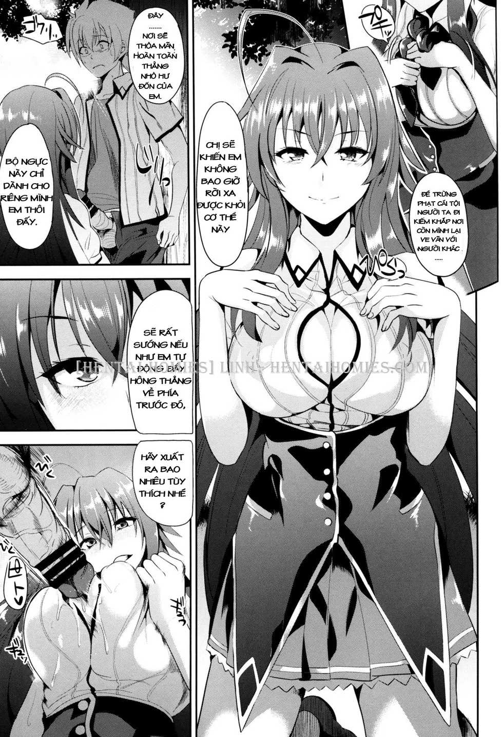 (C88) [Shijou Misaki (Satou Souji)] Highschool Seishun Hakusho H+H | High School Sexual Puberty Report H+H (Highschool DxD) [Vietnamese Tiếng Việt] - Page 14