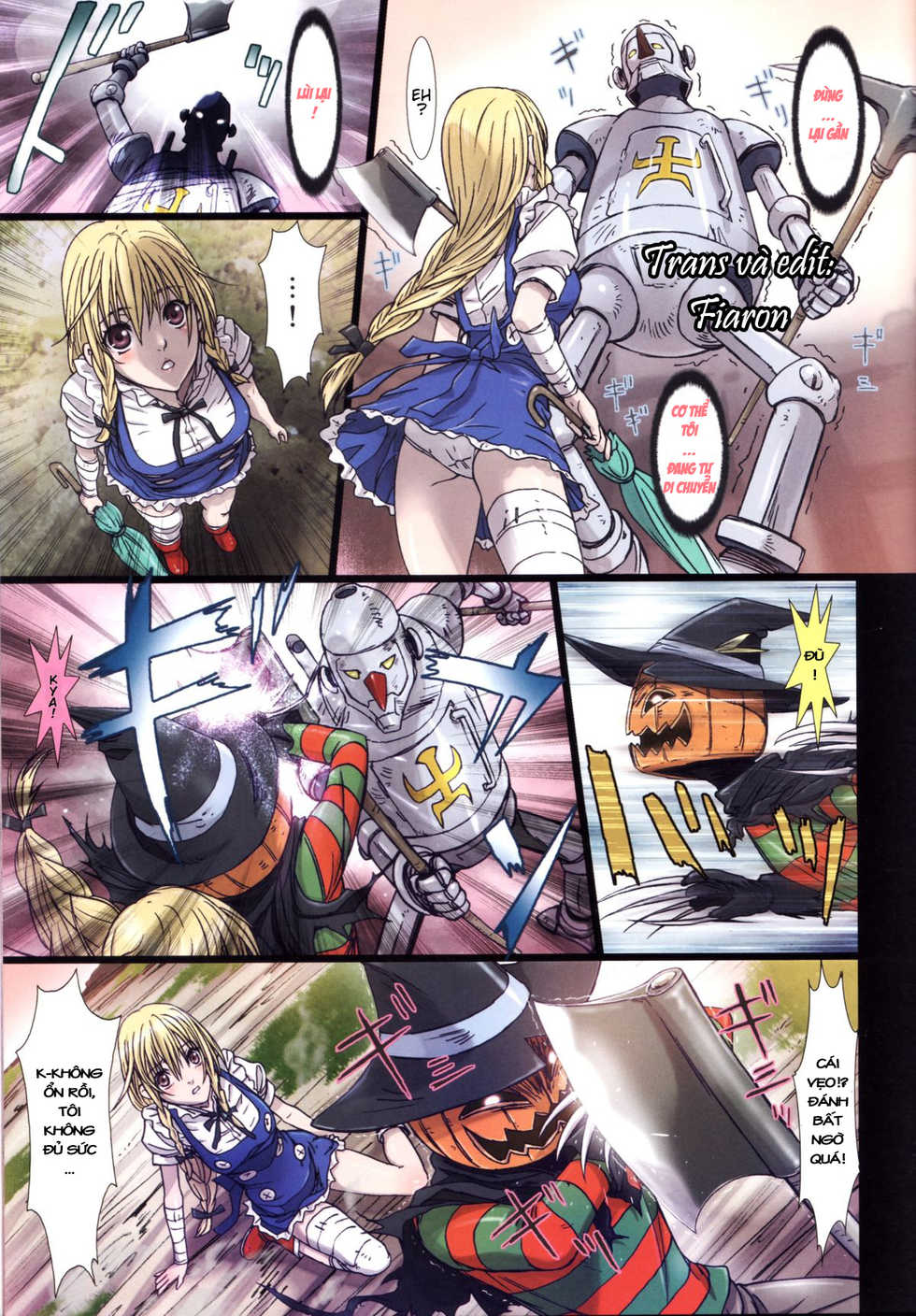 (C84) [STUDIO PAL (Nanno Koto)] Other Zone 2 ~Kuroi Seijo~ (Wizard of Oz) [Vietnamese Tiếng Việt] [Fiaron] - Page 17