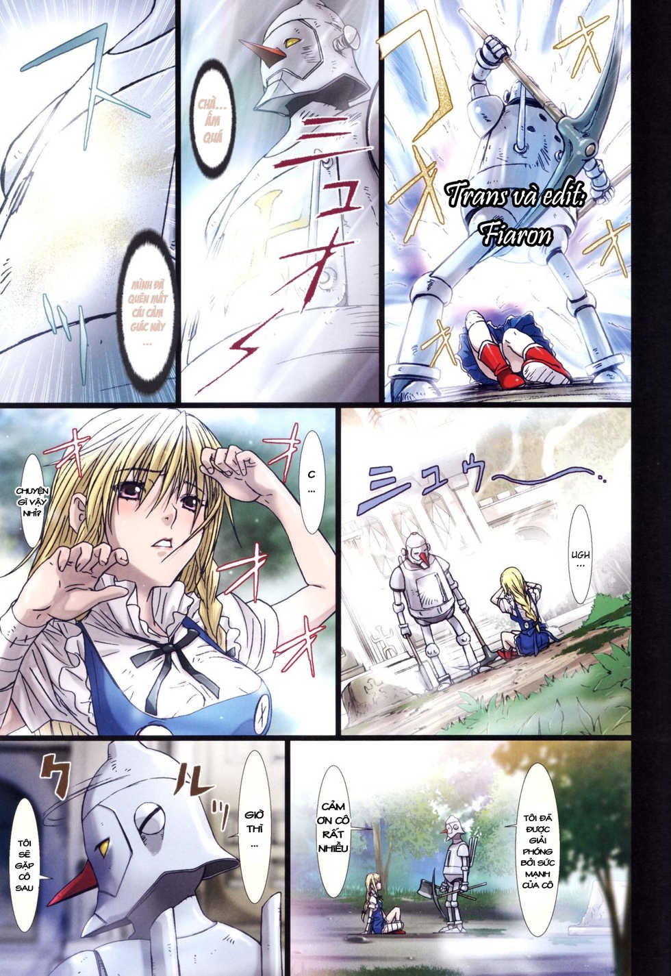 (C84) [STUDIO PAL (Nanno Koto)] Other Zone 2 ~Kuroi Seijo~ (Wizard of Oz) [Vietnamese Tiếng Việt] [Fiaron] - Page 19