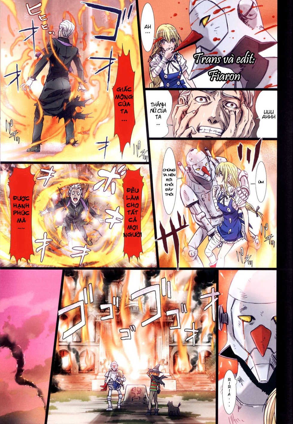 (C84) [STUDIO PAL (Nanno Koto)] Other Zone 2 ~Kuroi Seijo~ (Wizard of Oz) [Vietnamese Tiếng Việt] [Fiaron] - Page 25