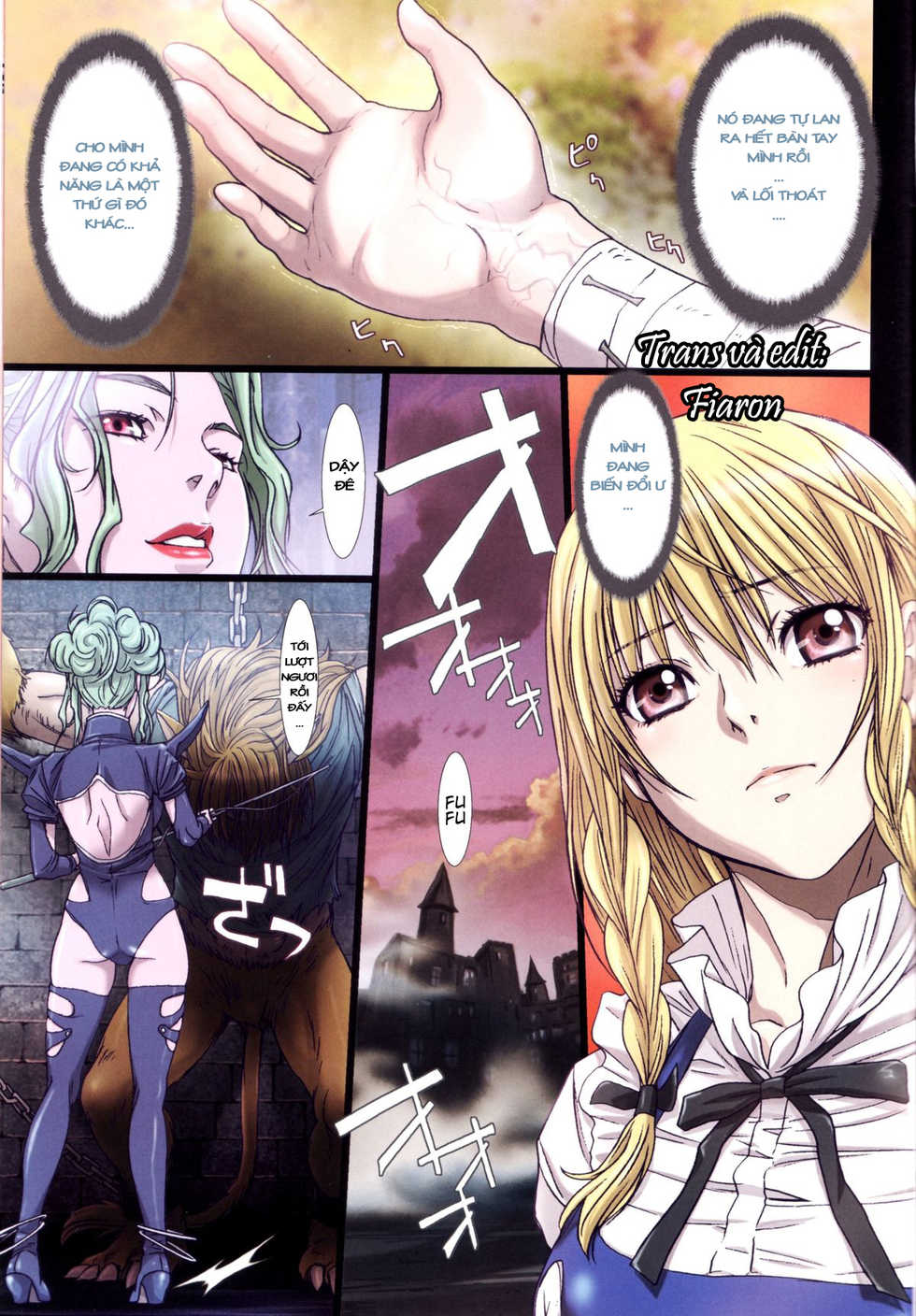 (C84) [STUDIO PAL (Nanno Koto)] Other Zone 2 ~Kuroi Seijo~ (Wizard of Oz) [Vietnamese Tiếng Việt] [Fiaron] - Page 27