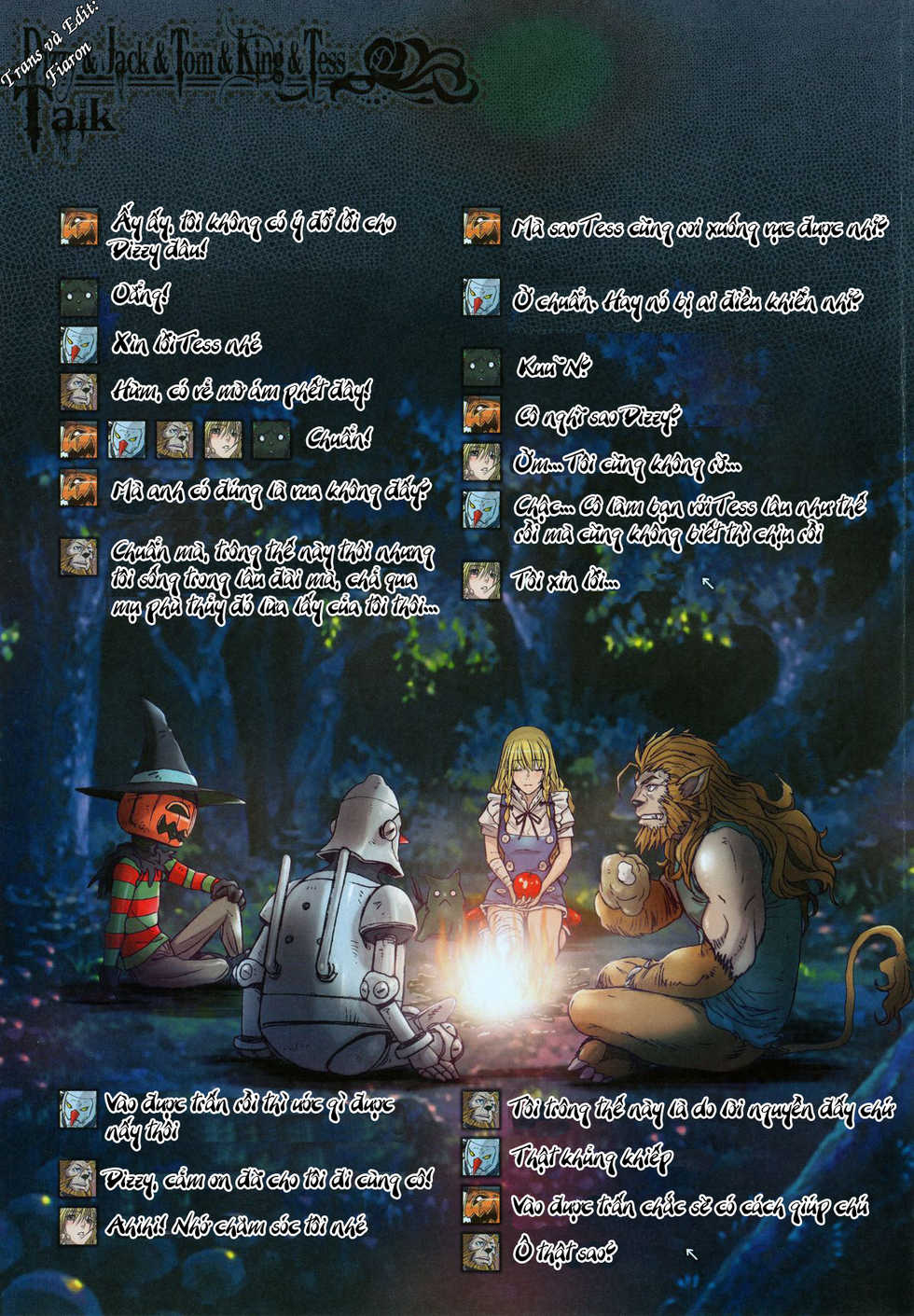 (C86) [STUDIO PAL (Nanno Koto)] Other Zone 4 ~Kemono no Ou-sama~ (Wizard of Oz) [Vietnamese Tiếng Việt] [Fiaron] - Page 29