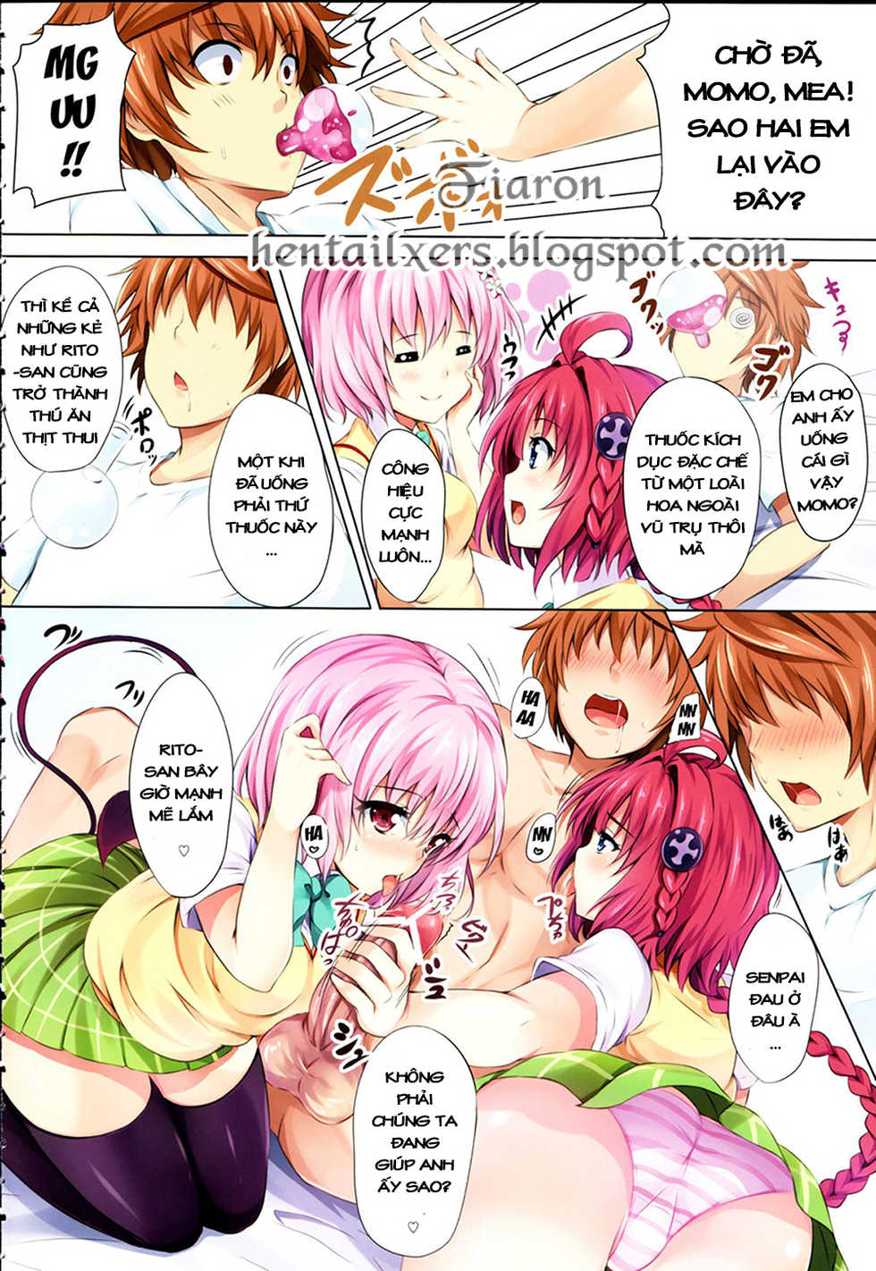 (C83) [SOTIKOTI (soramoti)] To LoVe-Ru Party (To LOVE-Ru) [Vietnamese Tiếng Việt] [Fiaron] - Page 3