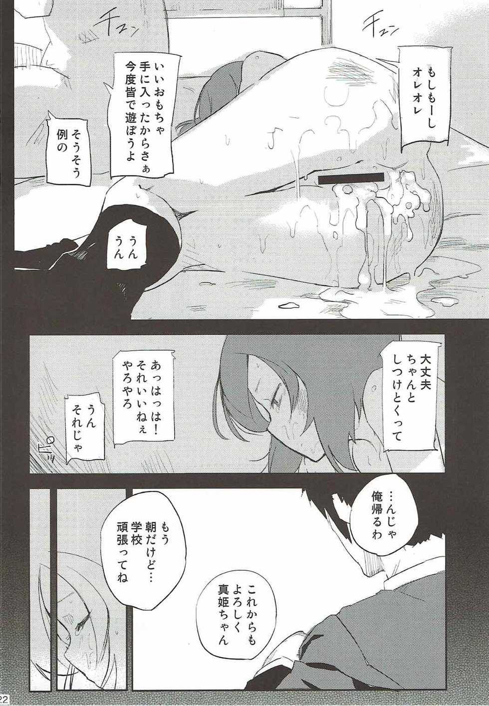 (C84) [Naranashitori (Akami)] School Idol Nishikino Maki no Ura Eigyou (Love Live!) - Page 21