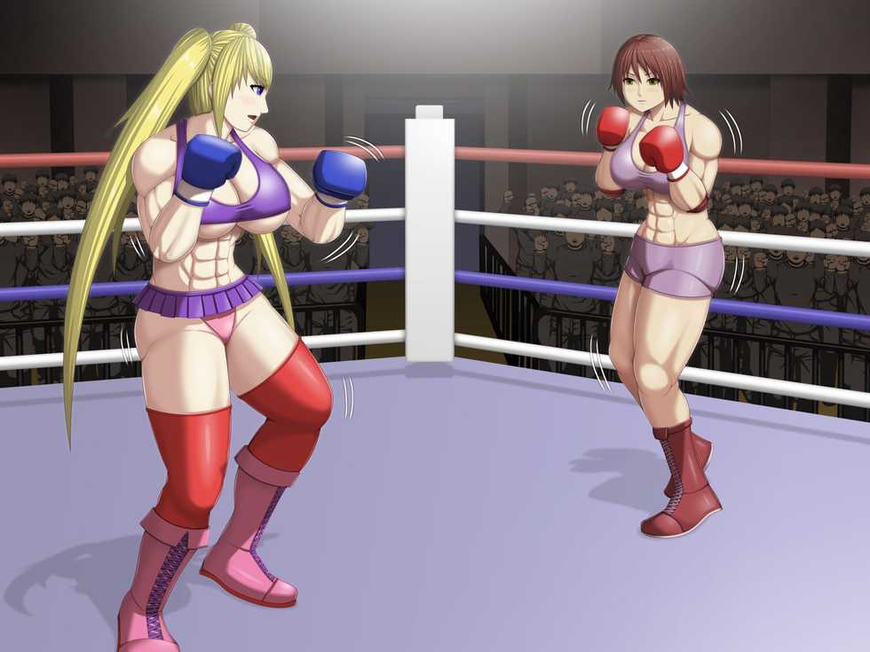 [Asstaro-san (Takasaki Jiro)] Bakunyuu Musume no Boxing - World Sukebe Boxing - Page 38