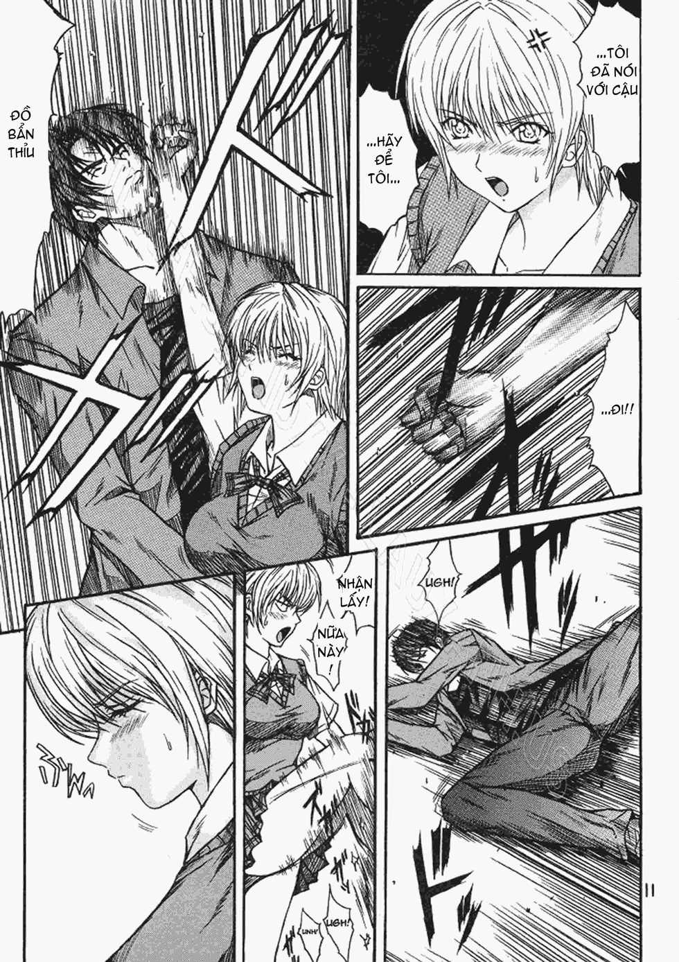 [KUSARI (Aoi Mikku)] Ryoujoku Rensa 03 (Ichigo 100%) [Vietnamese Tiếng Việt] [KIDX] - Page 10