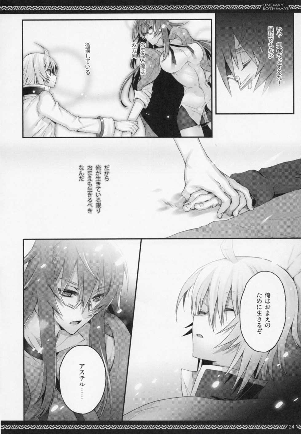 (C83) [A.P.YAMAMOH (Yamamoh)] ONE WAY,BOTH WAYS (Tales of Symphonia) - Page 23