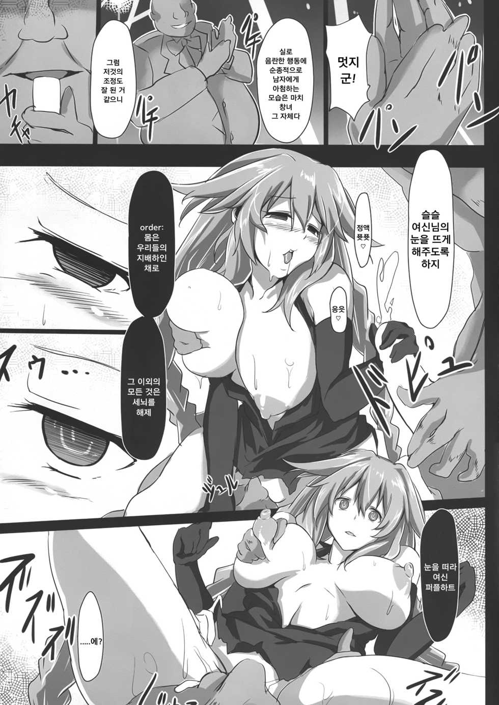 (C86) [CotesDeNoix (Cru)] Fallen Heart (Hyperdimension Neptunia) [Korean] [그림판전사] - Page 13