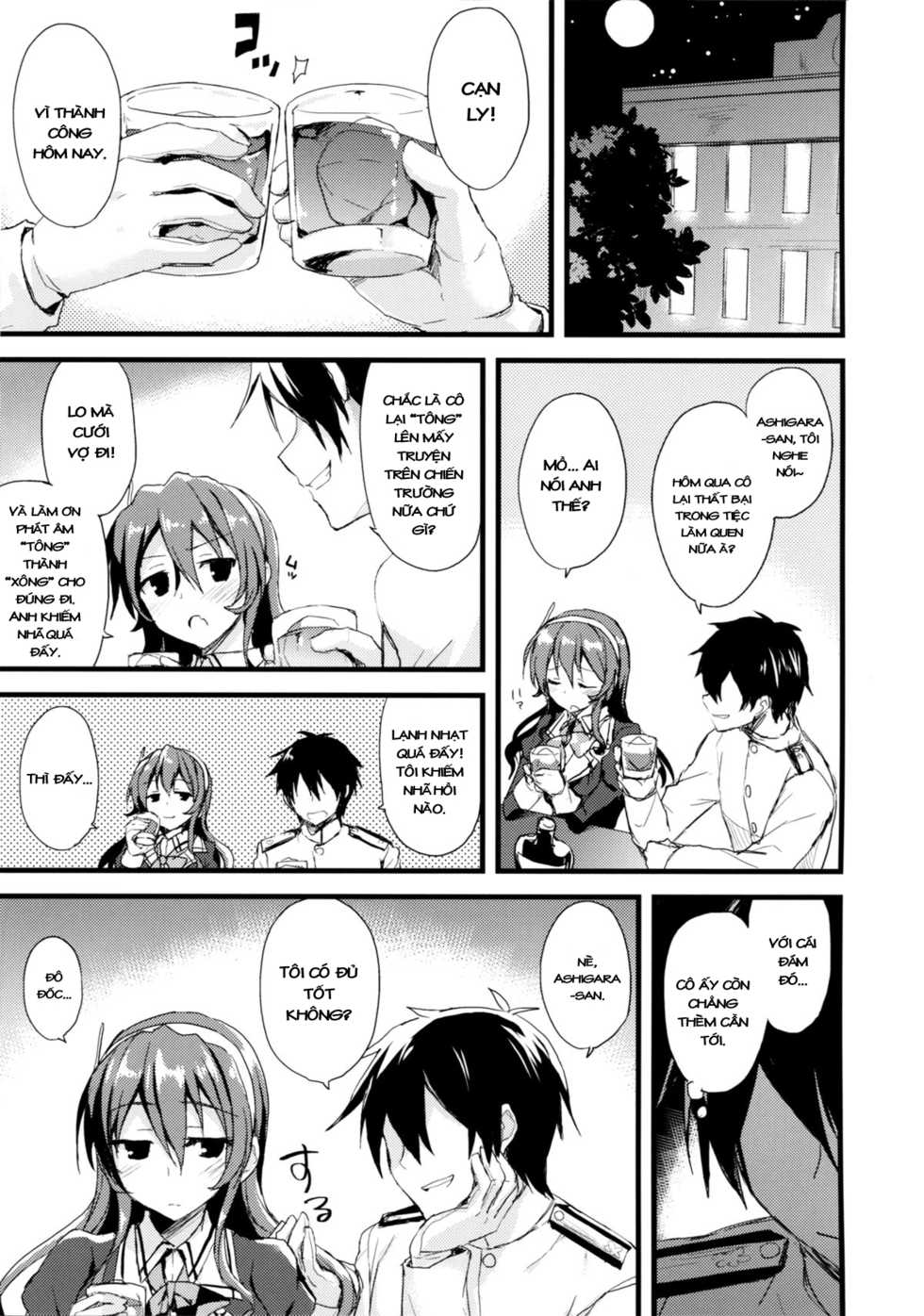 (COMIC1☆9) [AYUEST (Ayuya)] Juujun Koiuta (Kantai Collection -KanColle-) [Vietnamese Tiếng Việt] [Võ Thanh Dũng] - Page 5