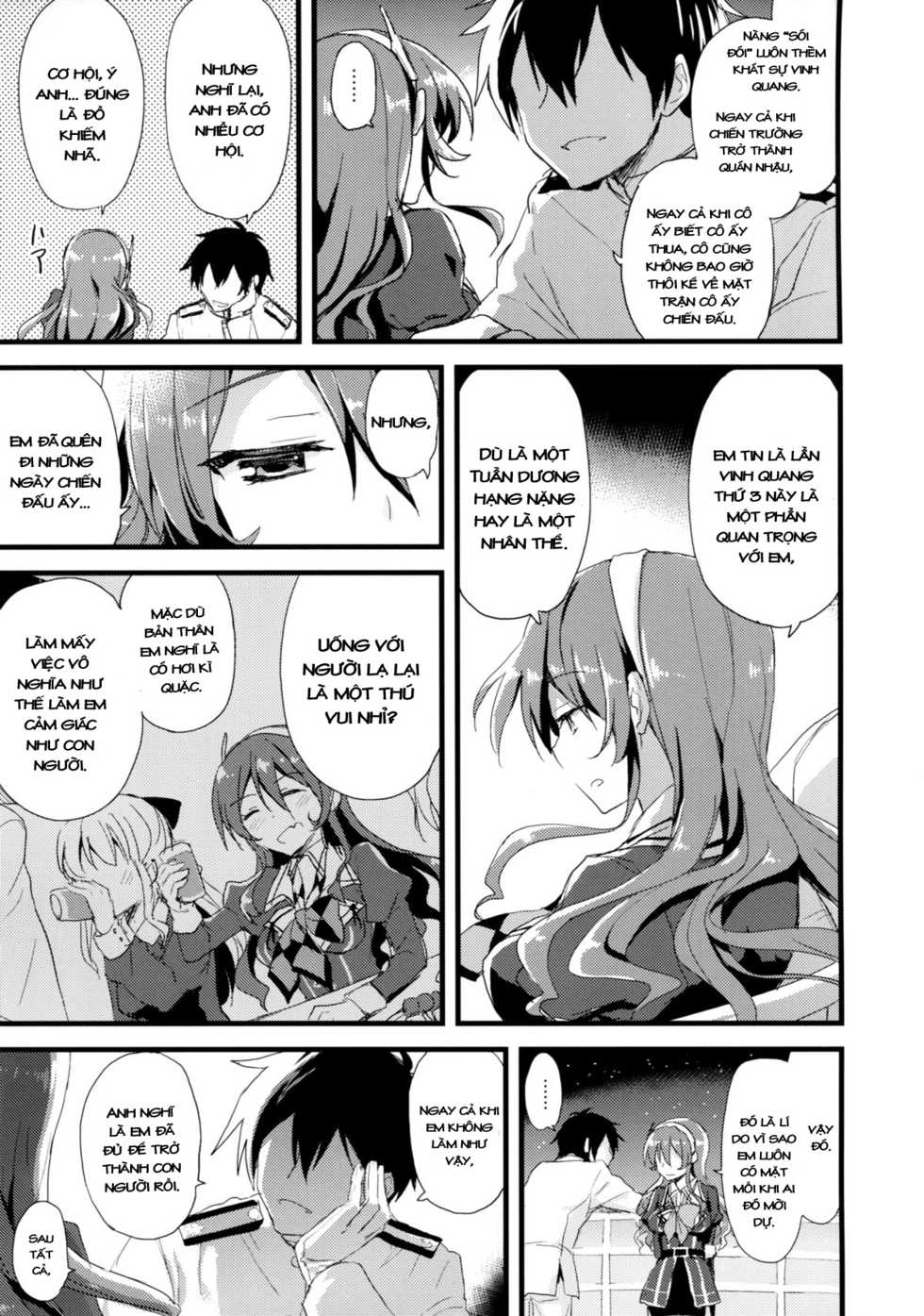 (COMIC1☆9) [AYUEST (Ayuya)] Juujun Koiuta (Kantai Collection -KanColle-) [Vietnamese Tiếng Việt] [Võ Thanh Dũng] - Page 15