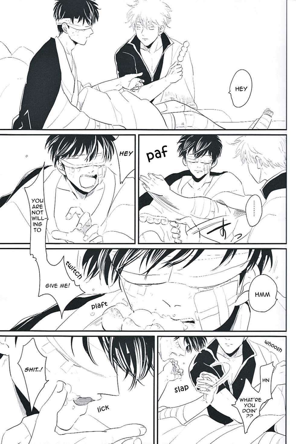 [Paraiso (Harada)] Me Yami Otoko (Gintama) [English] [Nogitsune] - Page 10