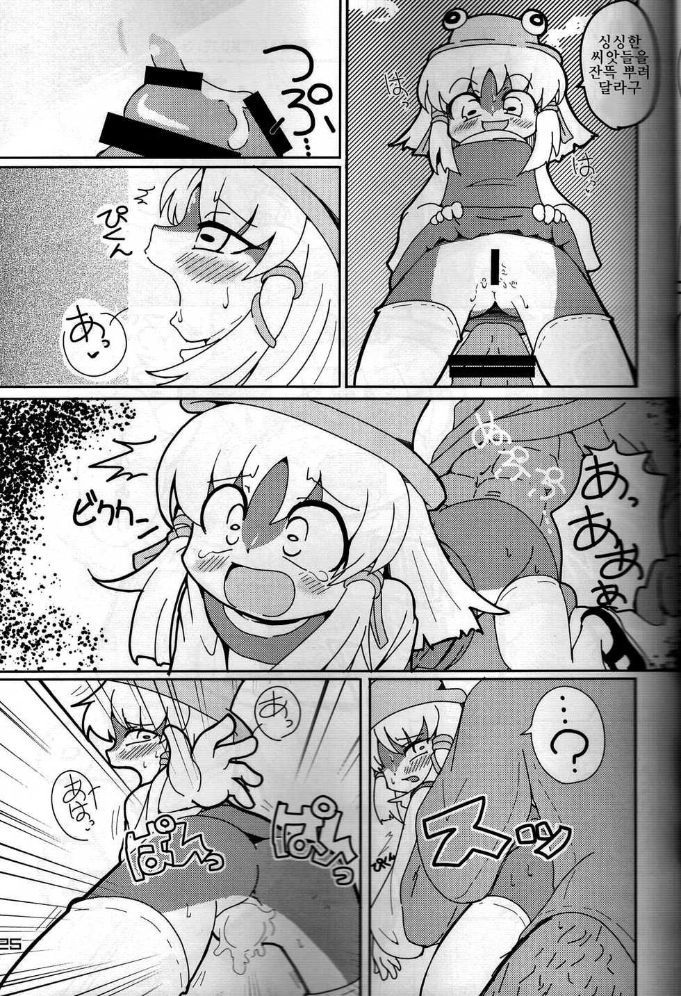 (C91) [Kitsunenomori (Various)] Touhou PLUMFUR FINAL | 잘자요 케모보테  (Touhou Project) [Korean] [LWND] - Page 24