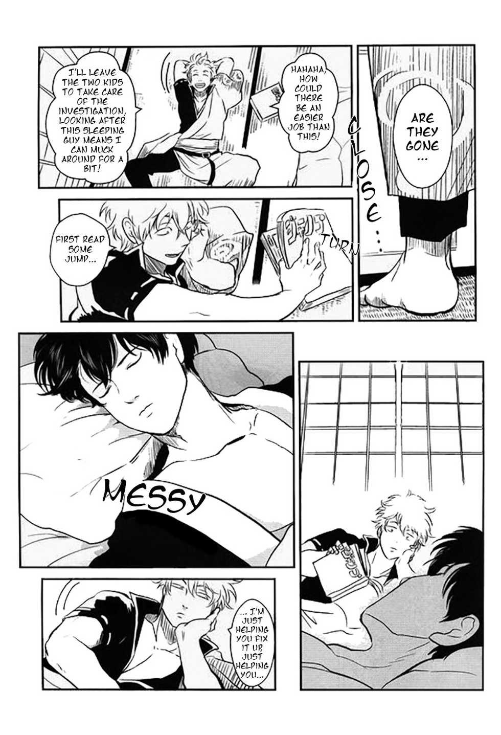 [Paraiso (Harada)] Nemuri Hime Hen | Sleeping Beauty (Gintama) [English] - Page 13