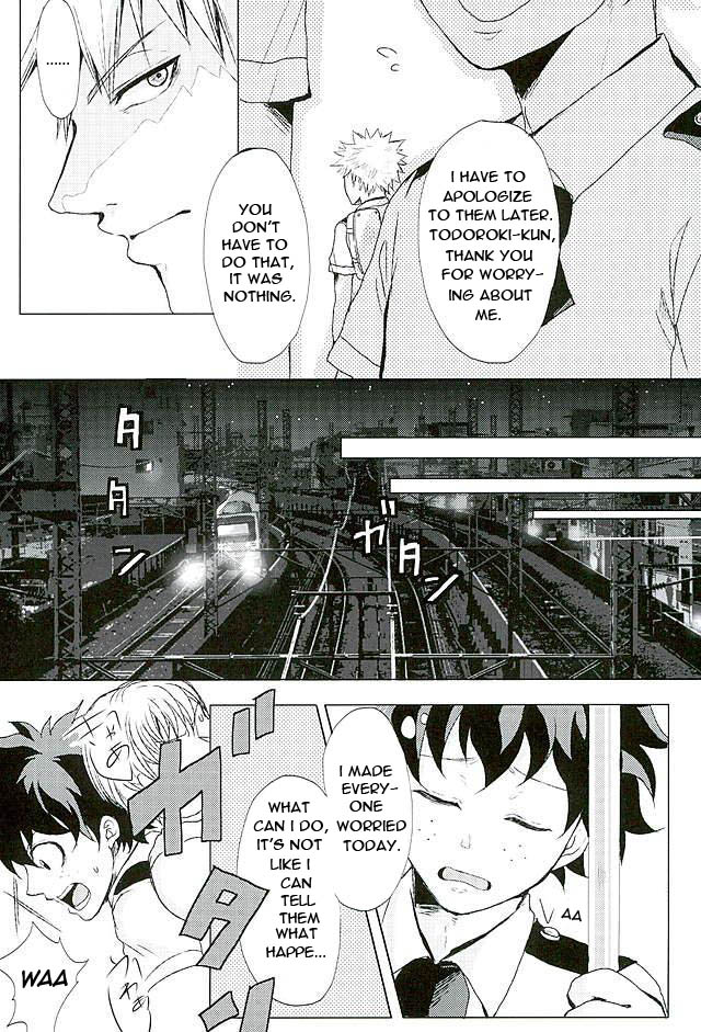 (Douyara Deban no Youda! 3) [Tamago Teikoku (Kimi)] Byousoku Blackout (Boku no Hero Academia) [English] - Page 8