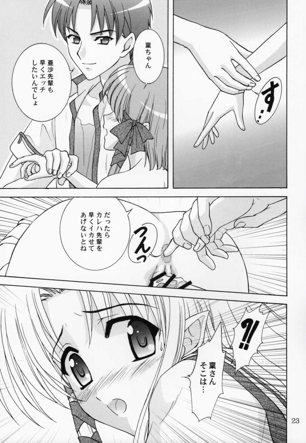 [Chandora, Almond Republic (Makunouchi Isami, Aimirucha)] Rin-chan wa Ookami Nandesu (Shuffle!) [2007-09-15] - Page 22