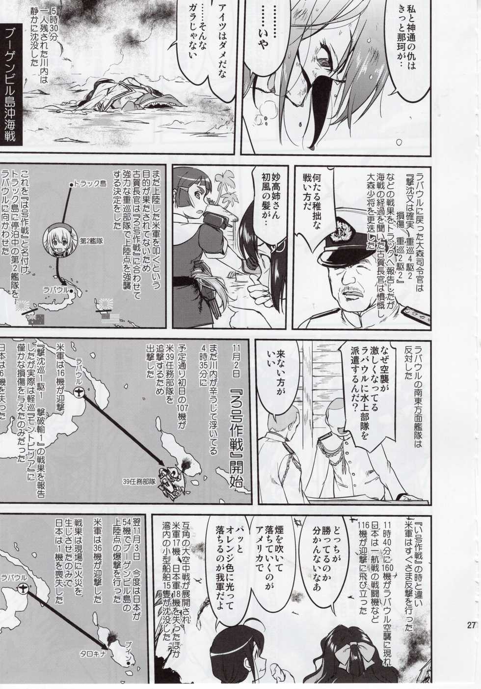 (C92) [Takotsuboya (TK)] Teitoku no Ketsudan Zettai Kokubouken (Kantai Collection -KanColle-) - Page 26