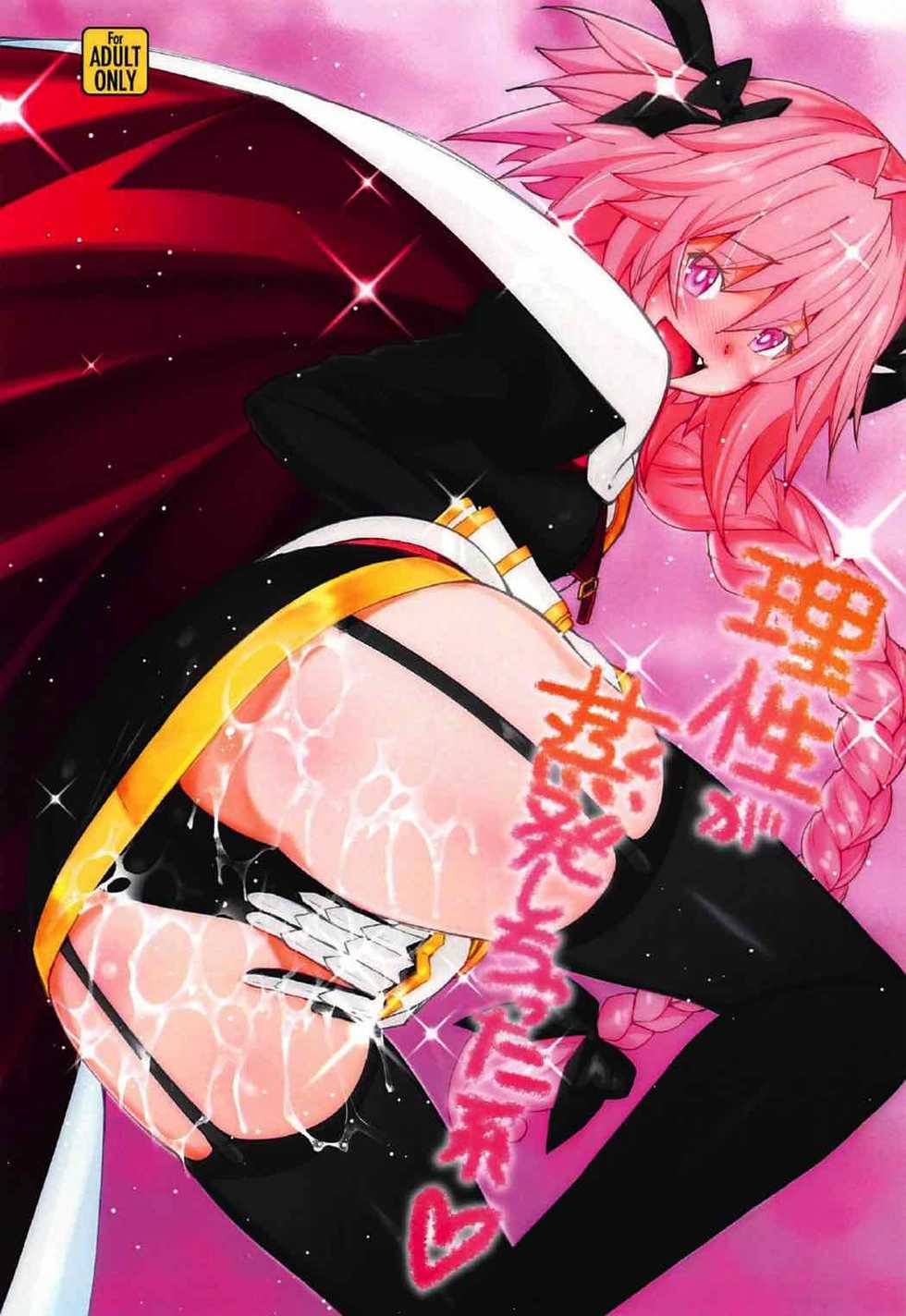 (C92) [Sanazura Doujinshi Hakkoujo (Sanazura Hiroyuki)] Risei ga Jouhatsu Shichatta Kei (Fate/Apocrypha) - Page 1