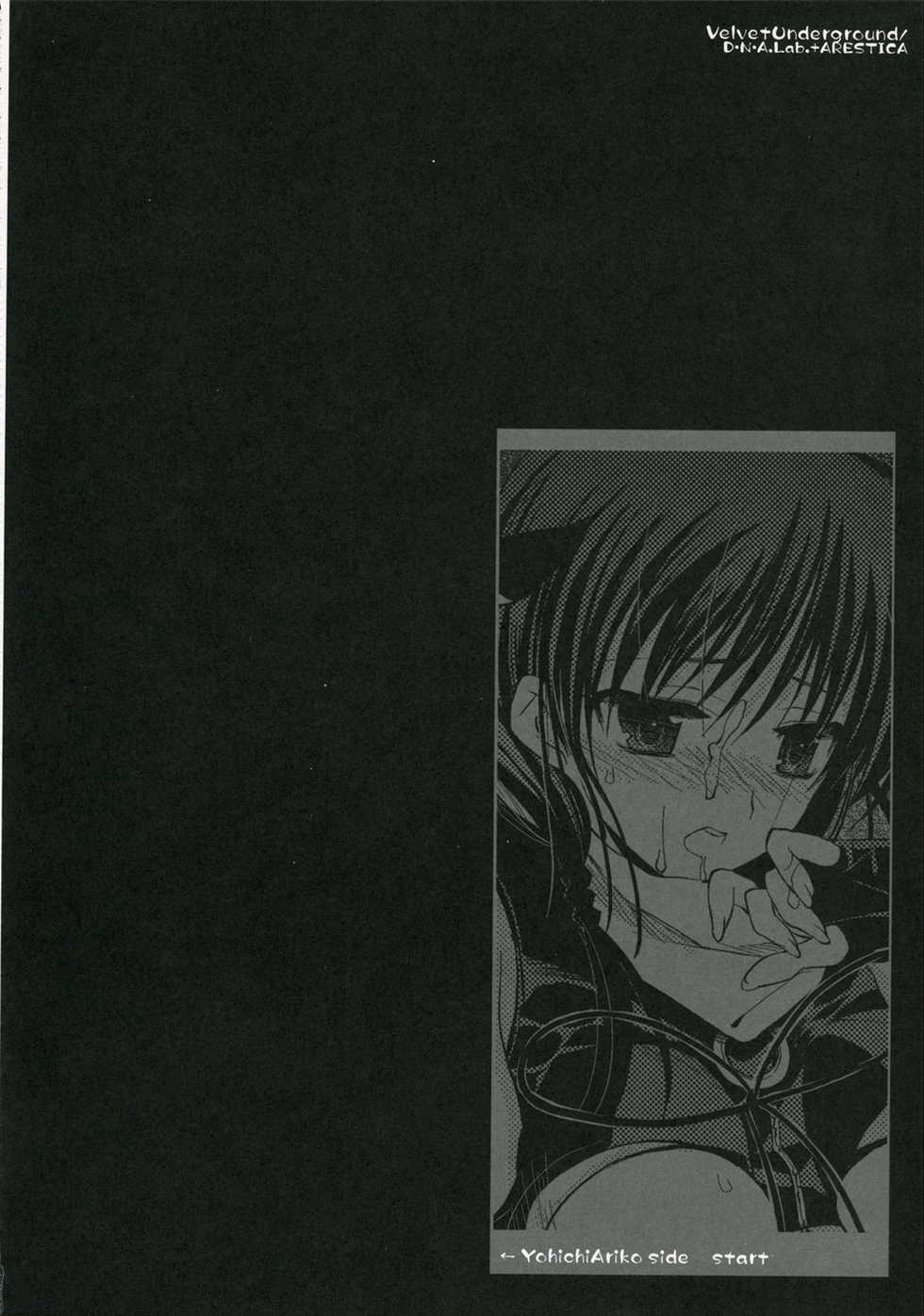 (C71) [ARESTICA, D.N.A.Lab. (Ariko Youichi, Miyasu Risa)] Velvet Underground (Sumomomo Momomo) - Page 23