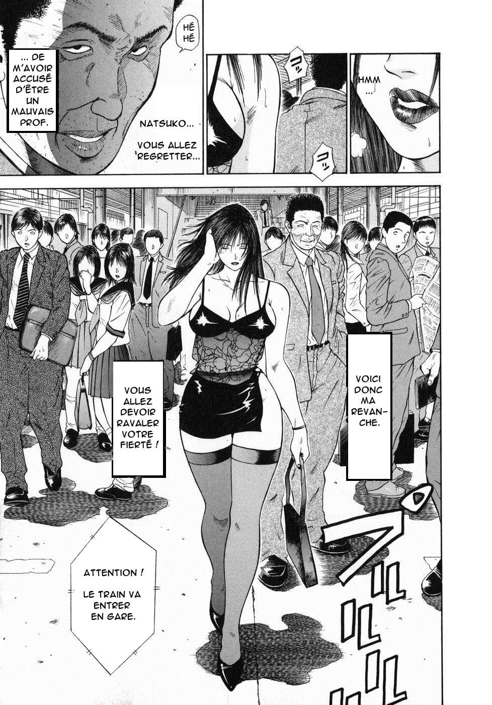 [Hiraoka Ryuichi] Dorei Jokyoushi Mashou no Curriculum Ch. 12 [French] [O-S] - Page 9