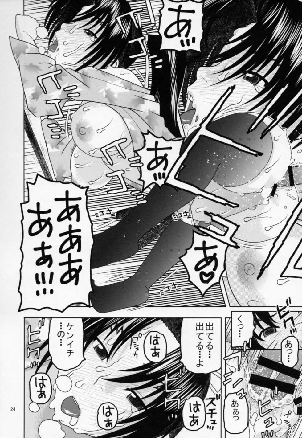 (C86) [Studio Wallaby (Niiruma Kenji)] Shigure ni Hoken Taiiku (History's Strongest Disciple Kenichi) - Page 23