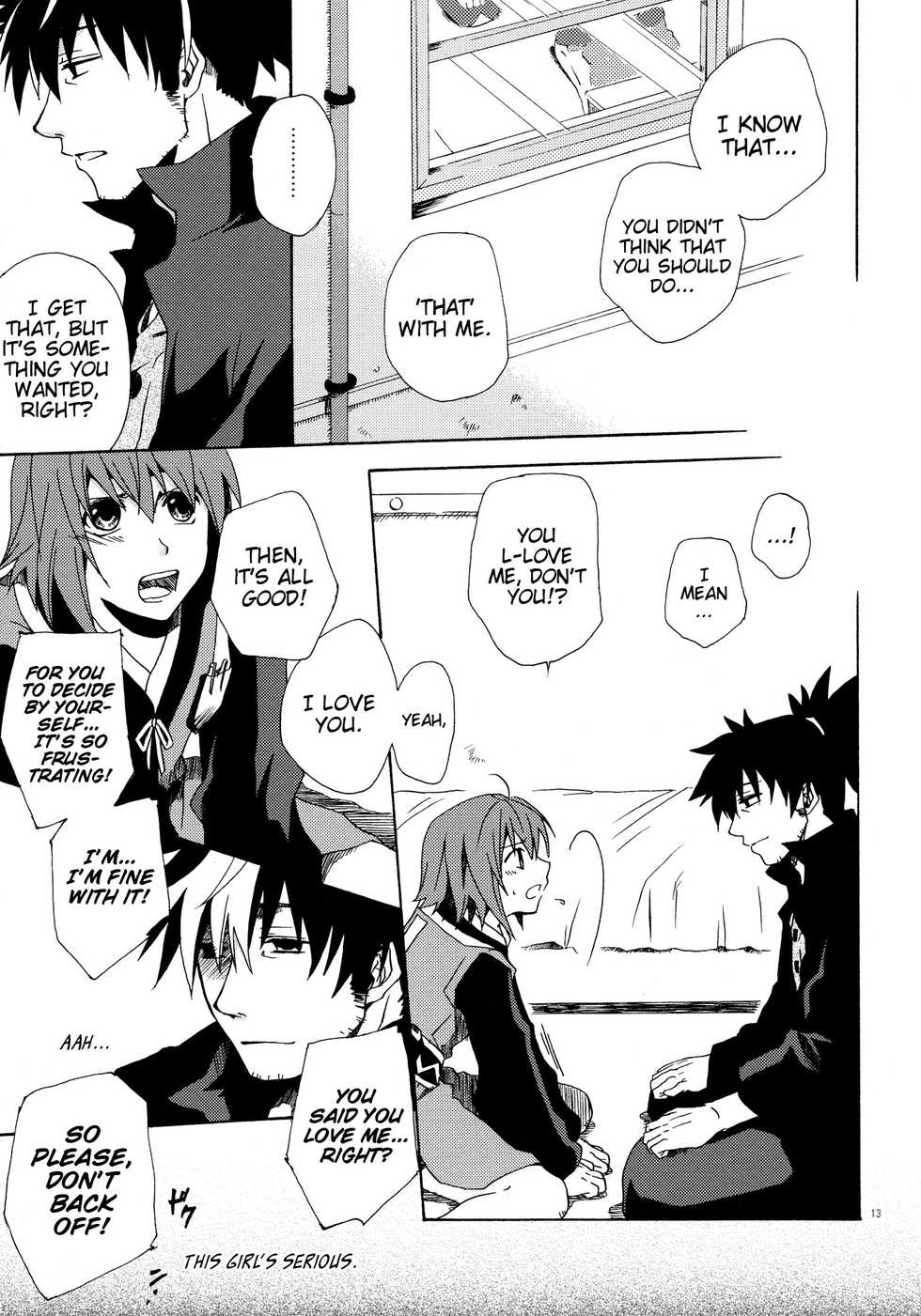 (SUPER19) [Orange Crown (Various)] Nagareboshi yori Ai o Komete! | With love, from a shooting star! (Tales of Vesperia) [English] [EHCove] - Page 12