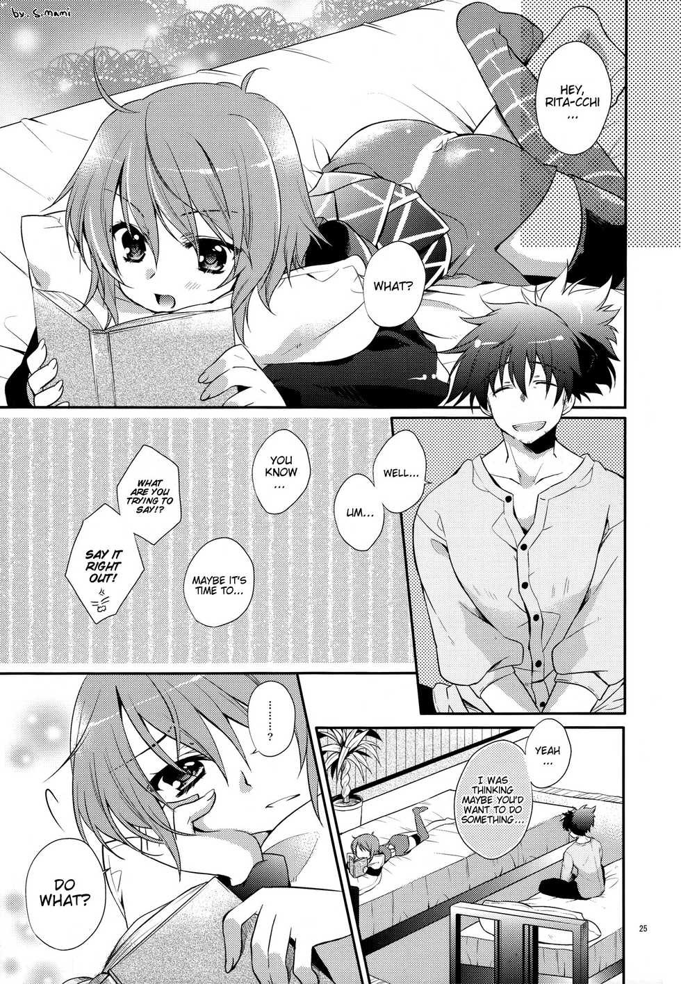 (SUPER19) [Orange Crown (Various)] Nagareboshi yori Ai o Komete! | With love, from a shooting star! (Tales of Vesperia) [English] [EHCove] - Page 24