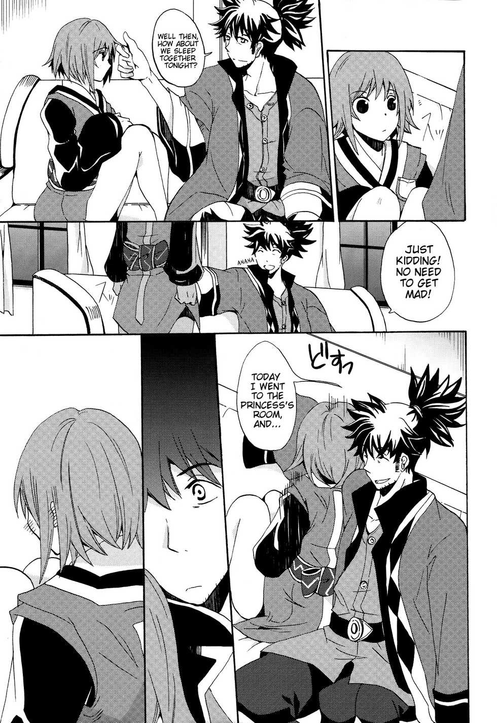 (SUPER19) [Orange Crown (Various)] Nagareboshi yori Ai o Komete! | With love, from a shooting star! (Tales of Vesperia) [English] [EHCove] - Page 34
