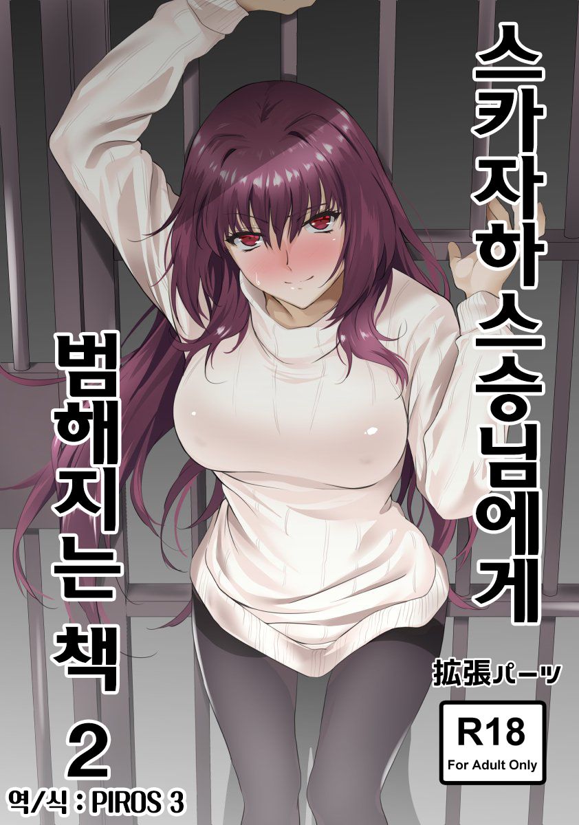 (C92) [EXTENDED PART (Endo Yoshiki)] Scathach-shishou ni Okasareru Hon 2 | 스카자하스승님에게 범해지는 책 2 (Fate/Grand Order) [Korean] [PIROS 3] - Page 1