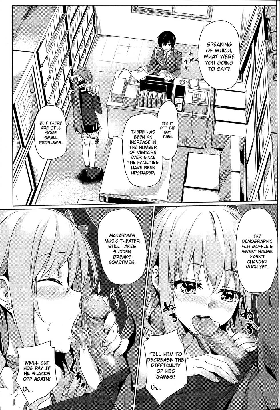 (FF25) [Denmoe (Ookami Hika)] It’s My Brilliant Park (Amagi Brilliant Park) [English] {Hennojin} - Page 4