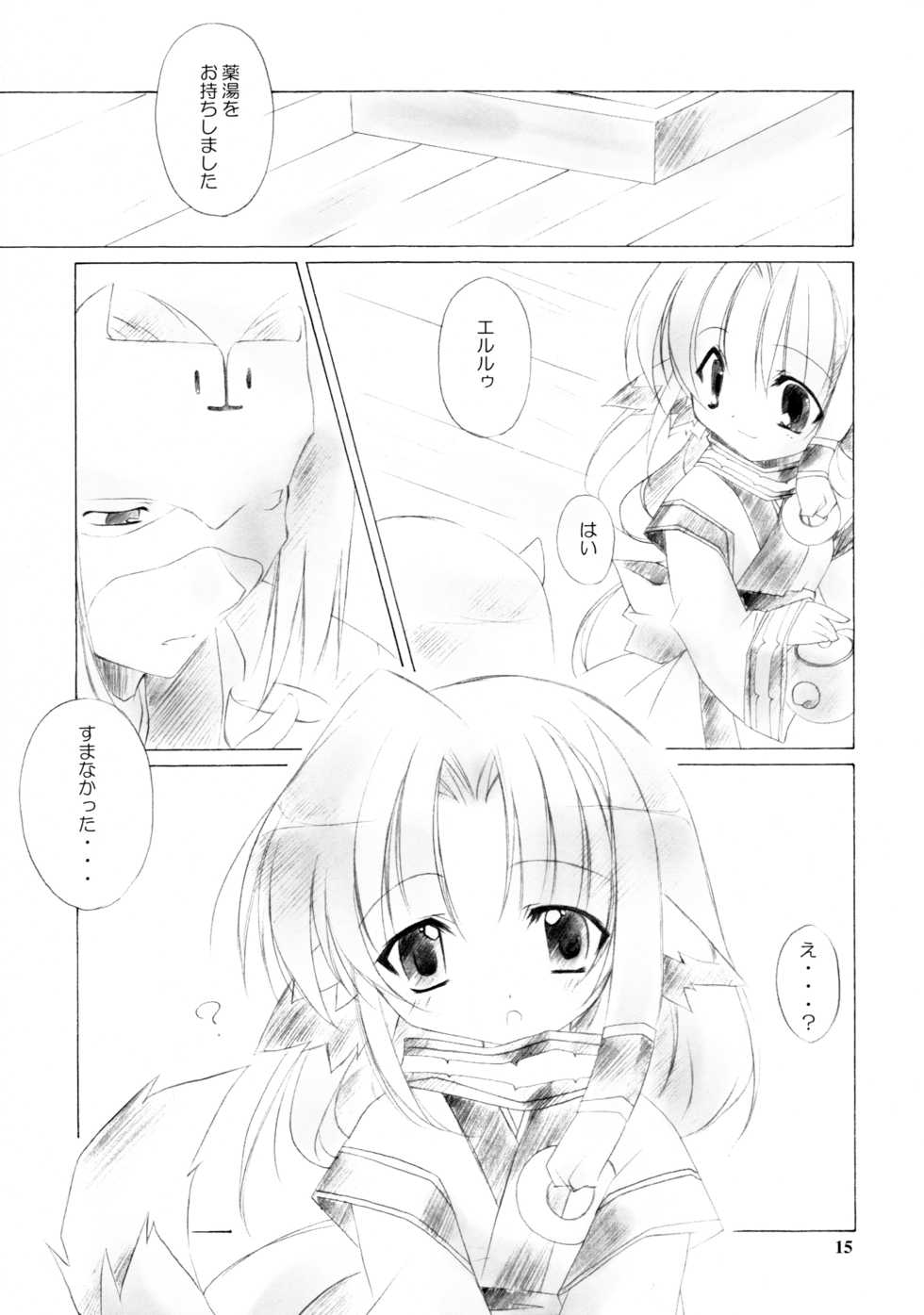 (C63) [Hyoujou Oukoku (Minaduki Haruka)] Mokushungiku (Utawarerumono) - Page 14