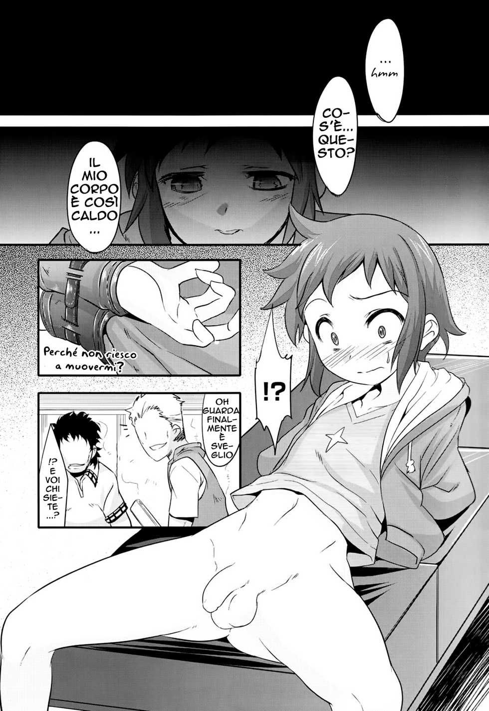 (C85) [EGO DANCE (Nanamatsu Kenji)] Sei-kun o Seiteki ni Semetateru Hon (Gundam Build Fighters) [Italian] [Zikiep] - Page 4