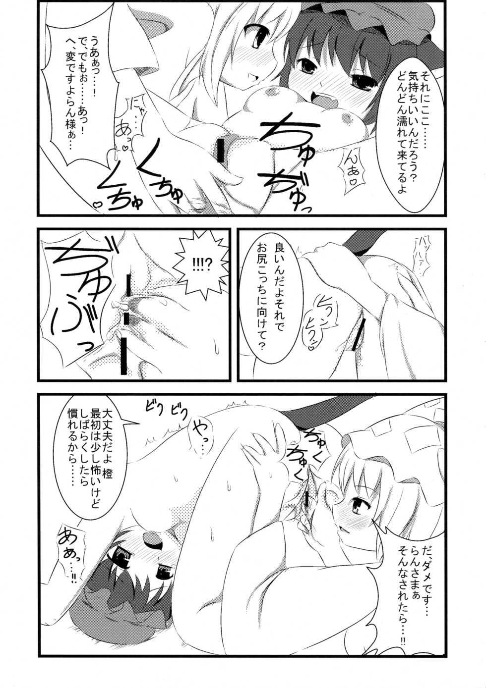 (C75) [Evo.R.B (Takayuki Hiyori)] Ranchiki! (Touhou Project) - Page 13
