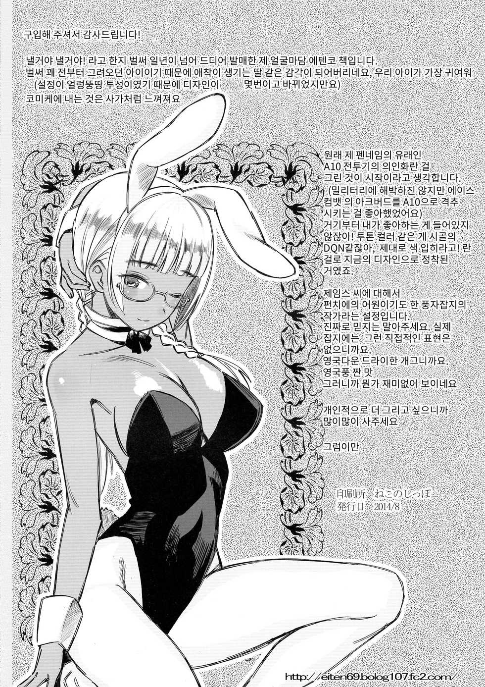 (C86) [GOLD KOMAN SEX (AT)] Kasshoku Kokumaro Funnyuu Maid! Baka ka!!! [Korean] [LET] - Page 24