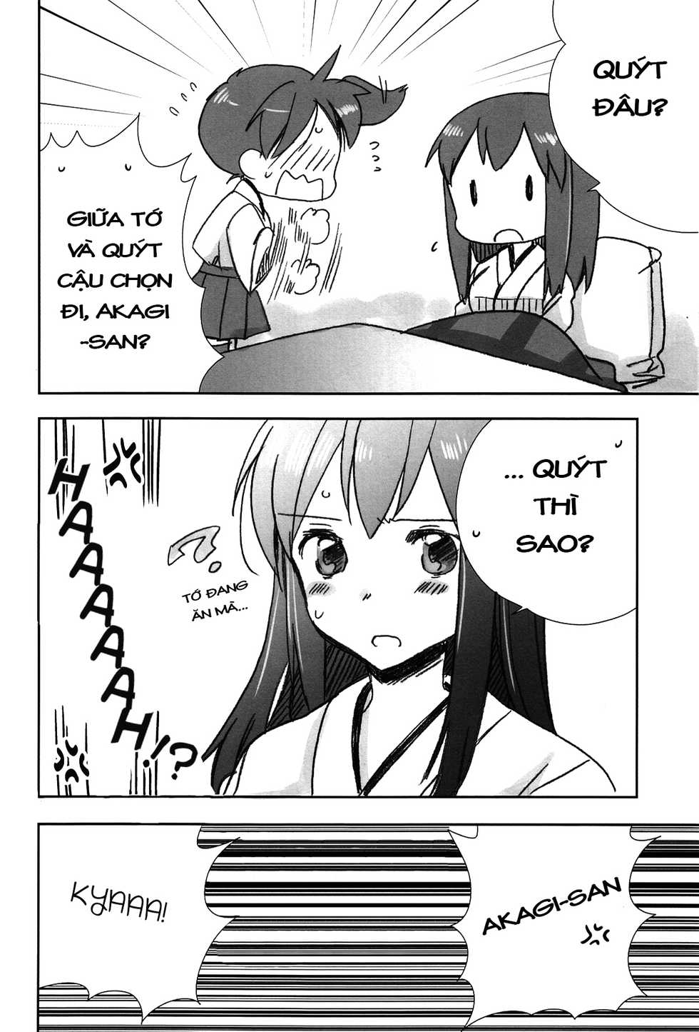 (Houraigekisen Yo-i! 6Senme) [Gyokusaijima (38-shiki)] Kuuboryou no Konna Ichinichi. (Kantai Collection -KanColle-) [Vietnamese Tiếng Việt] [Deca Võ & Kim] - Page 8