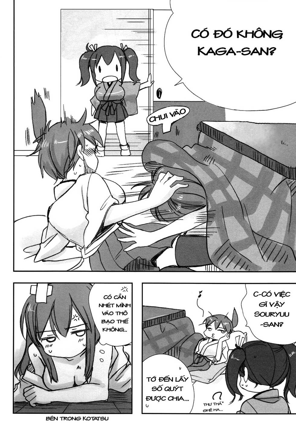 (Houraigekisen Yo-i! 6Senme) [Gyokusaijima (38-shiki)] Kuuboryou no Konna Ichinichi. (Kantai Collection -KanColle-) [Vietnamese Tiếng Việt] [Deca Võ & Kim] - Page 14