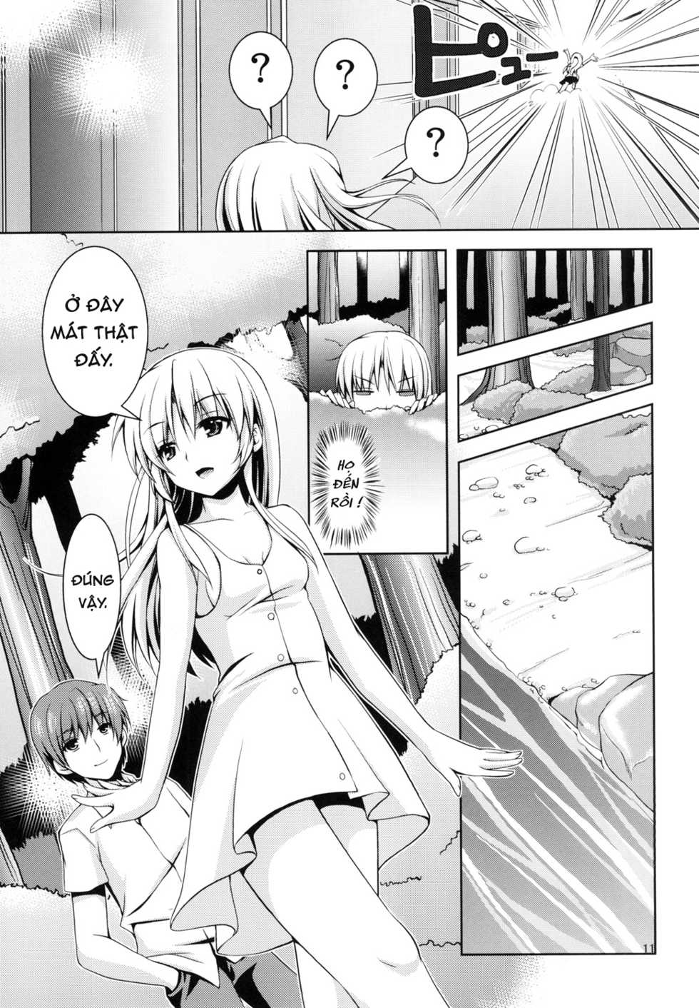 (C90) [Kuronekotei (Chibinon☆)] Tenshi ni Naritai (Angel Beats!) [Vietnamese Tiếng Việt] [Loli Rules The World] - Page 12