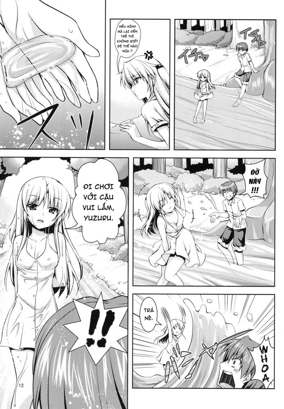 (C90) [Kuronekotei (Chibinon☆)] Tenshi ni Naritai (Angel Beats!) [Vietnamese Tiếng Việt] [Loli Rules The World] - Page 13