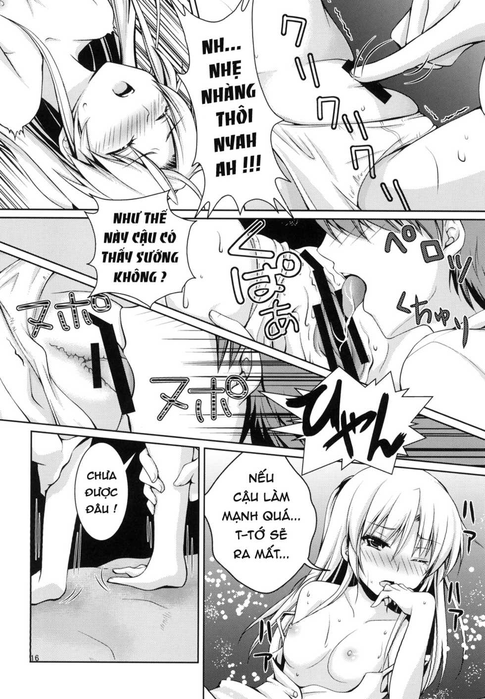(C90) [Kuronekotei (Chibinon☆)] Tenshi ni Naritai (Angel Beats!) [Vietnamese Tiếng Việt] [Loli Rules The World] - Page 17