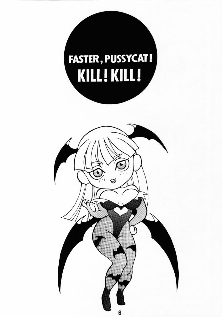 (C51) [Pink Cat's Garden (PAO, Titikuro Sanbo)] FASTER, PUSSYCAT! KILL! KILL! (Various) - Page 5