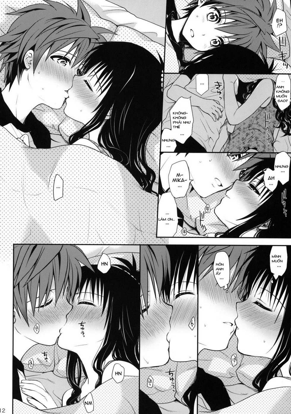 (COMIC1☆6) [Takumi na Muchi (Takumi na Muchi)] Amakuchi Mikan (To LOVE-Ru) [Vietnamese Tiếng Việt] [Mao Hung Vi, Lithly] - Page 11