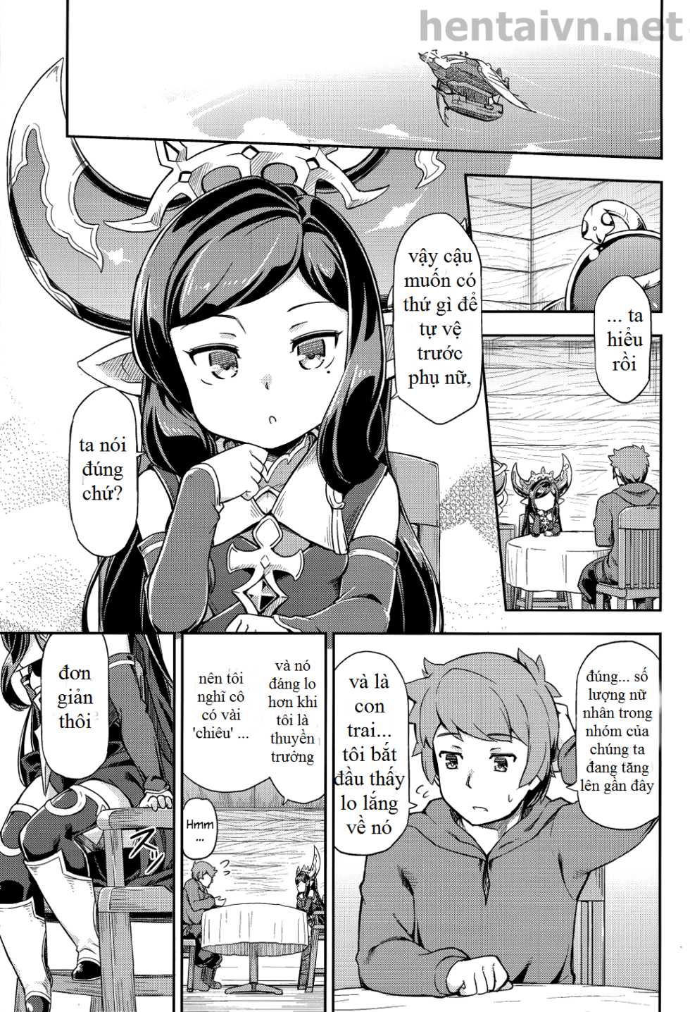 (C91) [SECREDER (Jingai Modoki)] Atarashii Fate Episode ga Arimasu! 2 (Granblue Fantasy) [Vietnamese Tiếng Việt] [Not alive] - Page 4