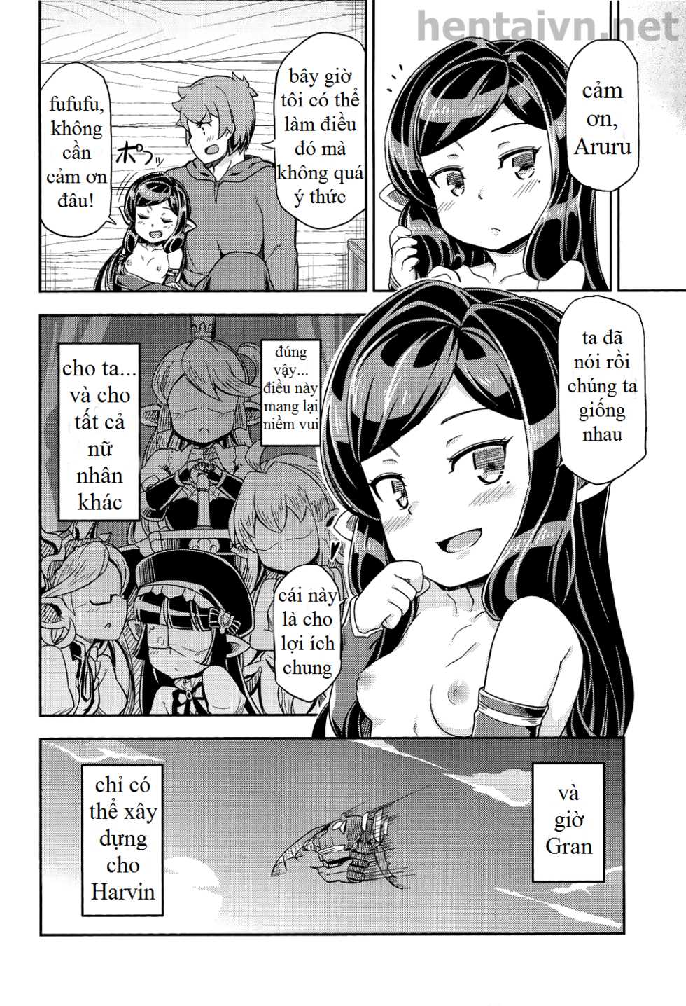 (C91) [SECREDER (Jingai Modoki)] Atarashii Fate Episode ga Arimasu! 2 (Granblue Fantasy) [Vietnamese Tiếng Việt] [Not alive] - Page 19