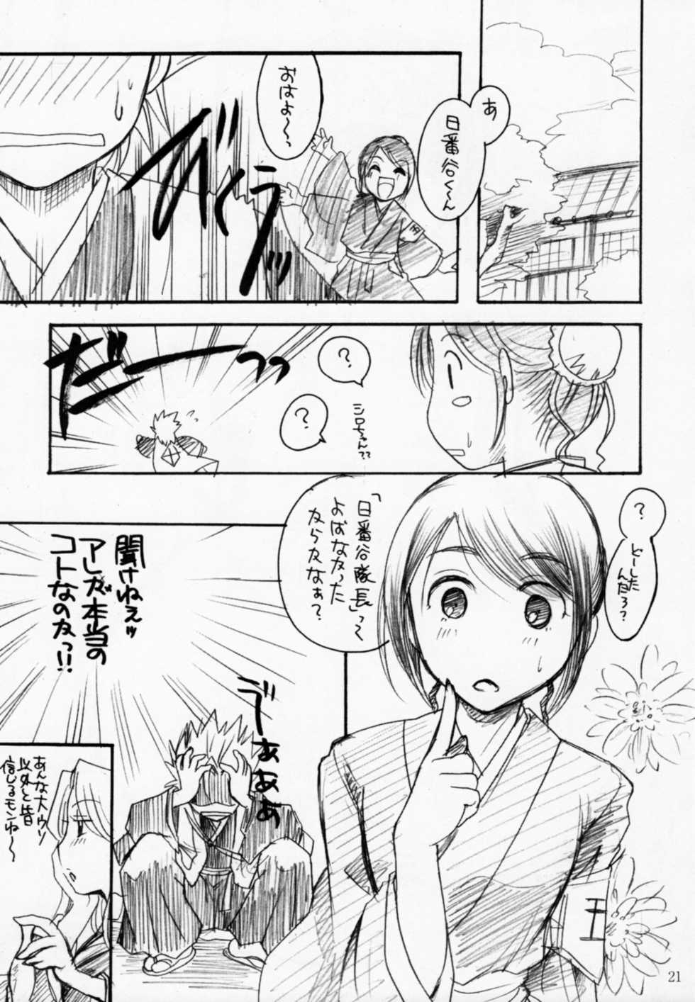 (C74) [Candy Pop (Itou Ei)] Blea Feti (Bleach) - Page 20