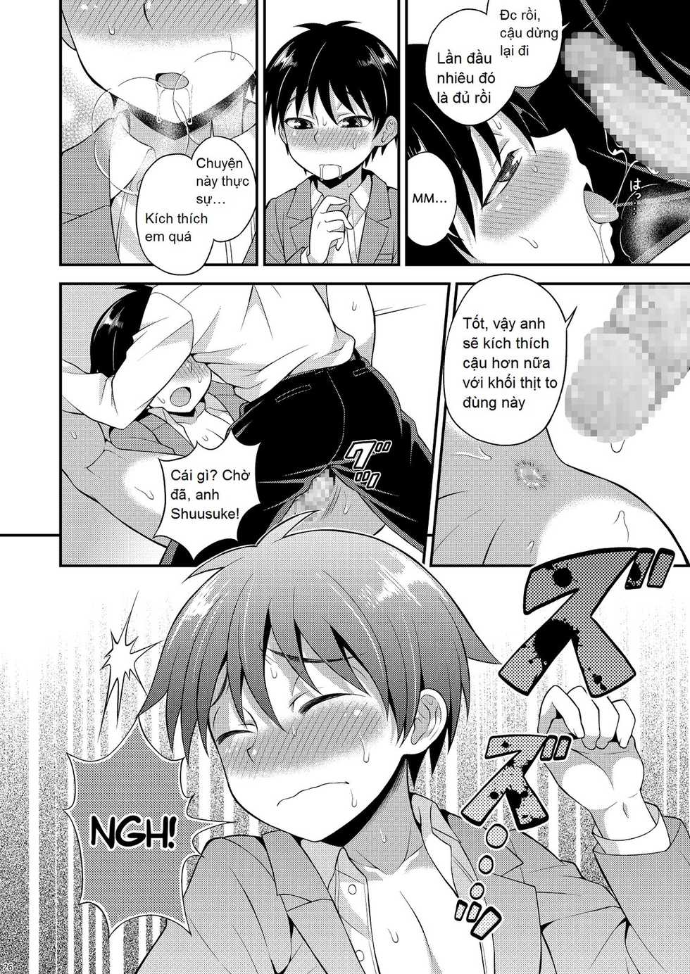 [Datsuryoku Kenkyuukai (Kanbayashi Takaki)] Omoi, Omoware. [Vietnamese Tiếng Việt] [Risou] [Digital] - Page 18