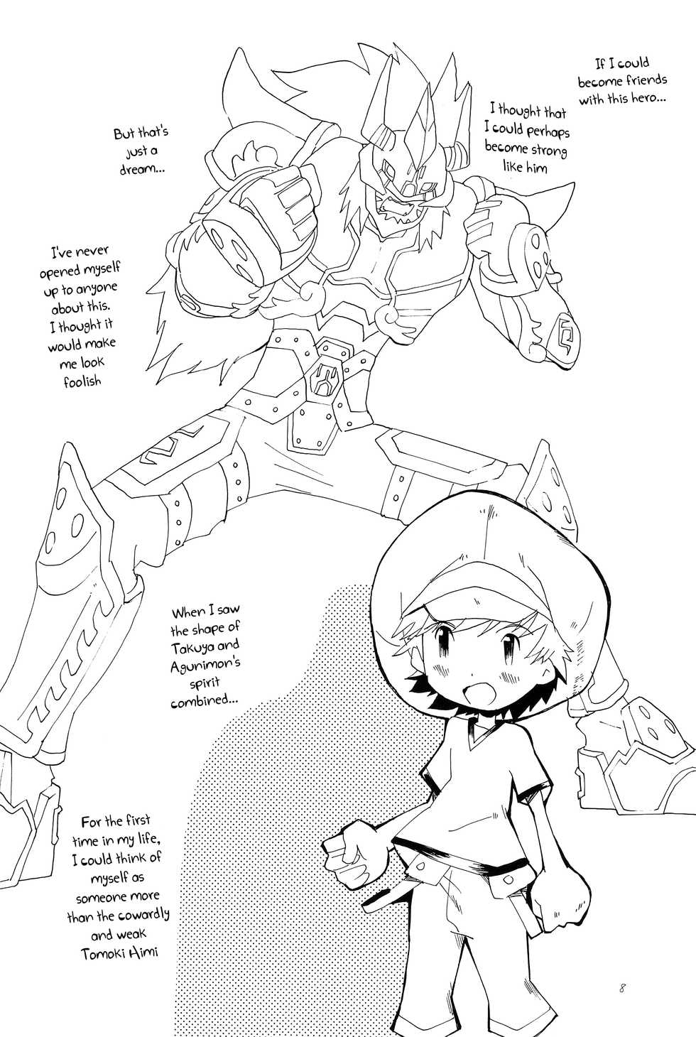 (HaruCC8) [Tairana Sora (Amano Manabu)] Koudou Gayoi (Digimon Frontier) [English] {Shotachan} - Page 10