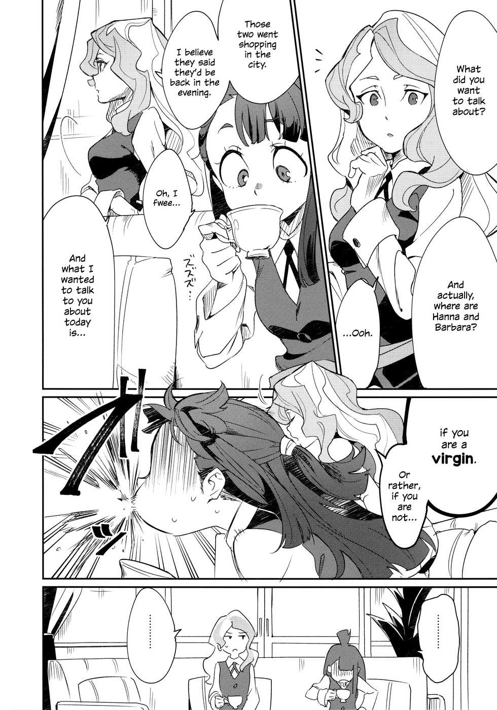 (C92) [DAICHIBOKUJOU (Makiba)] xxx (Little Witch Academia) [English] - Page 8