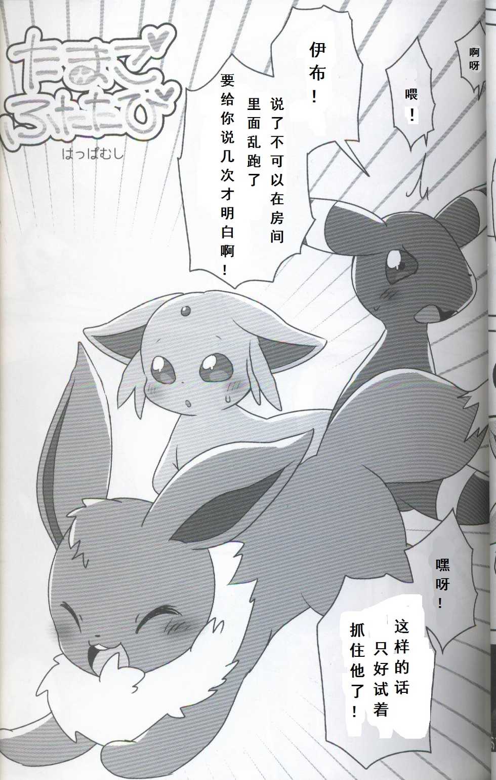 (Shinshun Kemoket 3) [Chabane Ninja (Happamushi)] Futari no Tamago | 咱俩的蛋 (Pokémon) [Chinese] [虾皮汉化组] - Page 15
