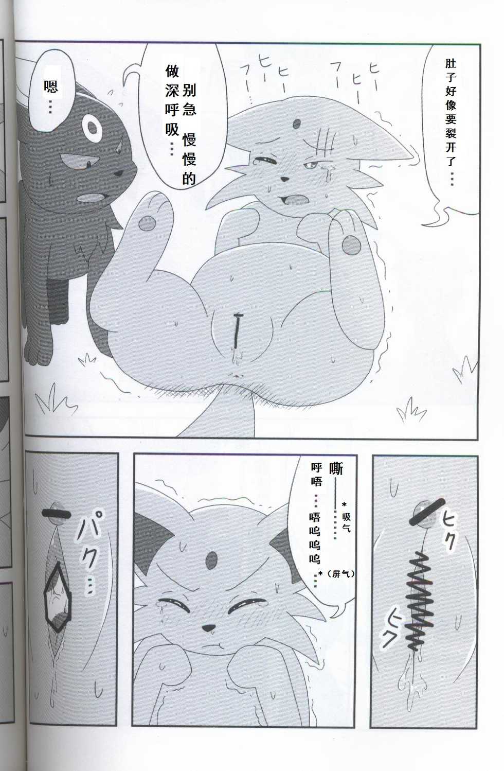 (Shinshun Kemoket 3) [Chabane Ninja (Happamushi)] Futari no Tamago | 咱俩的蛋 (Pokémon) [Chinese] [虾皮汉化组] - Page 28