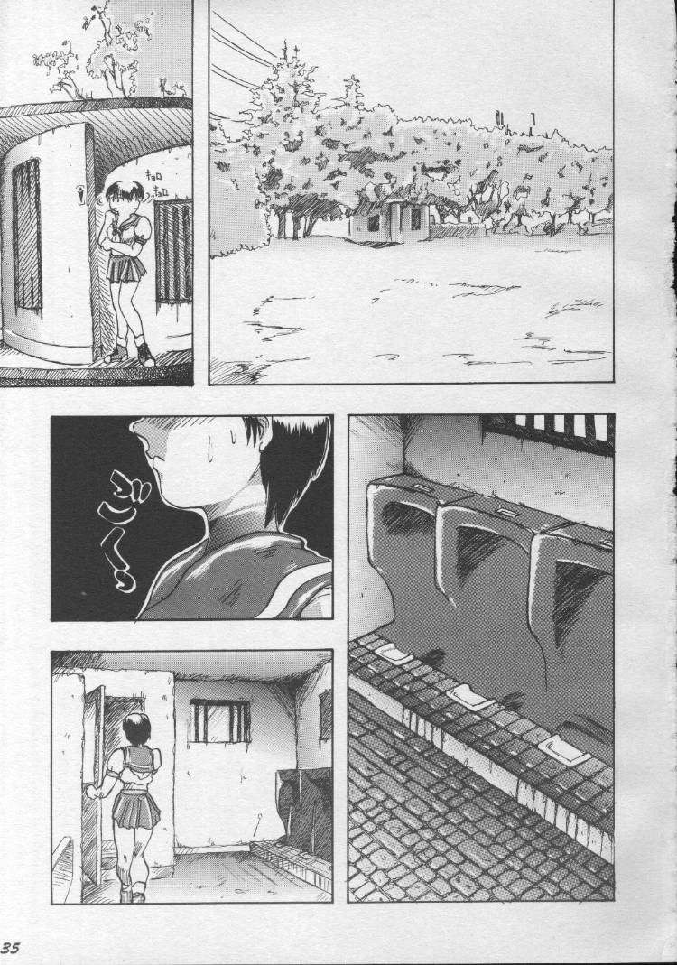 (C55) [Ogeretsu-dan (Masaki Shinji)] Hexagon 2 (Akazukin Cha Cha, Darkstalkers, Street Fighter) - Page 34