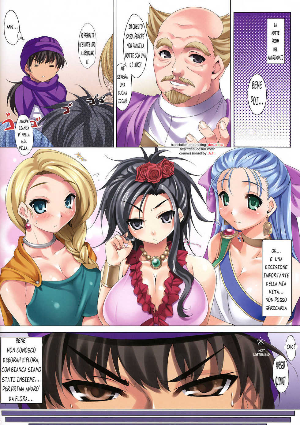 (C75) [etcycle (Cle Masahiro)] CL-orz'3 (Dragon Quest V) [Italian] [Supermans] - Page 2
